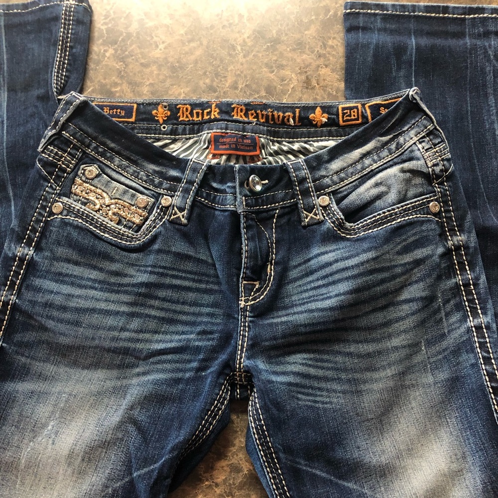 rock revival jeans